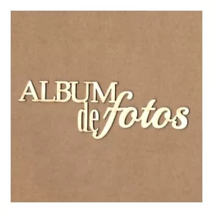 Chipboard album de fotos