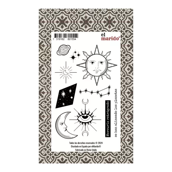 Sello scrapbooking tarot