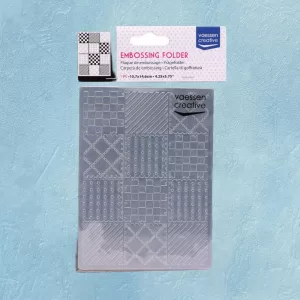 carpeta embossing retazos