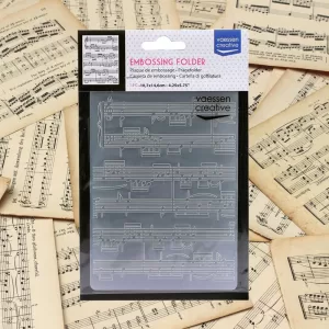 carpeta embossing partituras