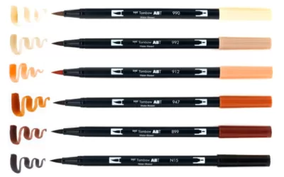 Rotuladores Tombow: técnicas, trucos y proyectos creativos